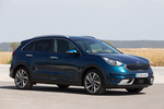 KIA Niro 1.6 HEV Gama Niro Todo terreno Cerulean Blue Exterior Lateral-Frontal 5 puertas