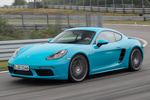 Porsche 718 Cayman S Cayman S Coup&eacute; Azul Miami Exterior Lateral-Frontal 3 puertas