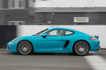 Porsche 718 Cayman S Cayman S Coup&eacute; Azul Miami Exterior Lateral 3 puertas