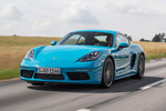 Porsche 718 Cayman S Cayman S Coup&eacute; Azul Miami Exterior Lateral-Frontal 3 puertas
