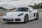 Porsche 718 Gama Cayman Gama Cayman Coup&eacute; Blanco Carrara Exterior Lateral-Frontal 3 puertas