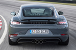 Porsche 718 Gama Cayman Gama Cayman Coup&eacute; Azul Grafito Exterior Posterior 3 puertas