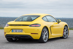 Porsche 718 Cayman S Cayman S Coup&eacute; Amarillo Racing Exterior Posterior-Lateral 3 puertas