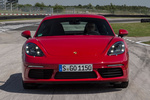 Porsche 718 Cayman S Cayman S Coup&eacute; Rojo Guardia Exterior Frontal 3 puertas