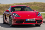 Porsche 718 Cayman S Cayman S Coup&eacute; Rojo Guardia Exterior Frontal 3 puertas