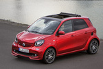 smart forfour BRABUS BRABUS Turismo Rojo cadmio Exterior Frontal-Lateral-Cenital 5 puertas