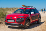 Citro&euml;n C4 Cactus Puretech 110 Rip Curl Turismo Marr&oacute;n oliva metalizado Exterior Frontal-Lateral 5 puertas