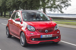 smart forfour BRABUS BRABUS Turismo Rojo cadmio Exterior Lateral-Frontal 5 puertas