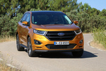Ford Edge TDCi Bi-Turbo 210 CV Sport Todo terreno Naranja Electric Spice Exterior Lateral-Frontal 5 puertas