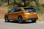 Ford Edge TDCi Bi-Turbo 210 CV Sport Todo terreno Naranja Electric Spice Exterior Lateral-Posterior 5 puertas
