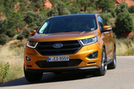 Ford Edge TDCi Bi-Turbo 210 CV Sport Todo terreno Naranja Electric Spice Exterior Frontal-Lateral 5 puertas