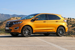 Ford Edge TDCi Bi-Turbo 210 CV Sport Todo terreno Naranja Electric Spice Exterior Frontal-Lateral 5 puertas