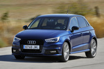Audi A1 1.0 TFSI 95 CV S tronic Attraction Turismo Azul scuba metalizado Exterior Frontal-Lateral 5 puertas