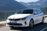 KIA Optima GT Line GT Line Turismo familiar Snow White Exterior Frontal-Lateral 5 puertas