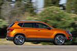 SEAT Ateca 2.0 TDI 190 CV 4Drive Start&Stop DSG 7 vel. Xcellence Todo terreno Naranja Samoa Exterior Lateral 5 puertas