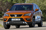 SEAT Ateca 2.0 TDI 190 CV 4Drive Start&Stop DSG 7 vel. Xcellence Todo terreno Naranja Samoa Exterior Frontal-Lateral 5 puertas