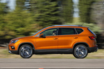 SEAT Ateca 2.0 TDI 190 CV 4Drive Start&Stop DSG 7 vel. Xcellence Todo terreno Naranja Samoa Exterior Lateral 5 puertas