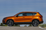 SEAT Ateca 2.0 TDI 190 CV 4Drive Start&Stop DSG 7 vel. Xcellence Todo terreno Naranja Samoa Exterior Lateral 5 puertas