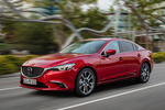 Mazda Mazda6 Gama Mazda6 Sedan Luxury Sedan Turismo Red Soul Exterior Frontal-Lateral 4 puertas