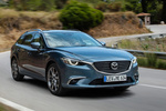 Mazda Mazda6 Gama Mazda6 Wagon Luxury Wagon Turismo familiar Blue Reflex Exterior Lateral-Frontal 5 puertas