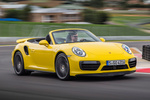 Porsche 911 Turbo Turbo Descapotable Amarillo Racing Exterior Lateral-Frontal 2 puertas