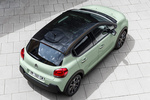 Citro&euml;n C3 Gama C3 Shine Turismo Verde Almond Opaco con Negro Onyx Exterior Cenital-Posterior-Lateral 5 puertas
