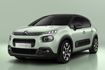 Citro&euml;n C3 Gama C3 Shine Turismo Verde Almond Opaco con Negro Onyx Exterior Frontal-Lateral 5 puertas