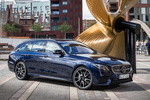 Mercedes-Benz Clase E AMG E 43 4MATIC Estate AMG E 43 4MATIC Estate Turismo familiar Azul Cavansita Metalizado Exterior Lateral-Frontal 5 puertas