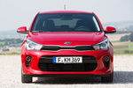 KIA Rio Gama Rio Gama Rio Turismo Signal Red Exterior Frontal 5 puertas