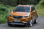 Opel Mokka X Gama Mokka X Gama Mokka X Todo terreno Naranja Ambar Exterior Frontal-Lateral 5 puertas