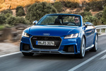 Audi TT TT RS Roadster TT RS Roadster Descapotable Azul Ara Exterior Frontal-Lateral 2 puertas