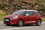 DS 3 BlueHDi 120  Sport Turismo Rojo Rub&iacute; Exterior Frontal-Lateral 3 puertas