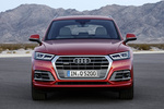 Audi Q5 2.0 TFSI 252 CV quattro-ultra S tronic 7 vel. S line Todo terreno Rojo Granate efecto perla Exterior Frontal 5 puertas