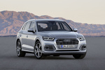 Audi Q5 2.0 TDI 190 CV quattro-ultra S tronic 7 vel. S line Todo terreno Plata Florete metalizado Exterior Frontal-Lateral 5 puertas