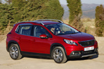 Peugeot 2008 1.6 BlueHDI 100 Allure Todo terreno Rojo Ultimate Exterior Lateral-Frontal 5 puertas