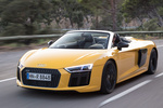 Audi R8 V10 Spyder V10 Spyder Descapotable Amarillo Vegas Exterior Frontal-Lateral 2 puertas