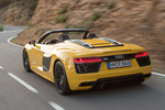 Audi R8 V10 Spyder V10 Spyder Descapotable Amarillo Vegas Exterior Lateral-Posterior 2 puertas
