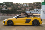 Audi R8 V10 Spyder V10 Spyder Descapotable Amarillo Vegas Exterior Lateral 2 puertas