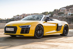 Audi R8 V10 Spyder V10 Spyder Descapotable Amarillo Vegas Exterior Frontal-Lateral 2 puertas