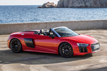 Audi R8 V10 Spyder V10 Spyder Descapotable Rojo Dinamita Exterior Frontal-Lateral 2 puertas
