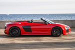 Audi R8 V10 Spyder V10 Spyder Descapotable Rojo Dinamita Exterior Lateral 2 puertas
