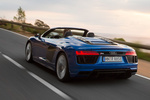 Audi R8 V10 Spyder V10 Spyder Descapotable Azul Ara Exterior Lateral-Posterior 2 puertas