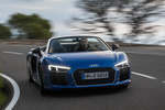 Audi R8 V10 Spyder V10 Spyder Descapotable Azul Ara Exterior Frontal 2 puertas