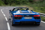 Audi R8 V10 Spyder V10 Spyder Descapotable Azul Ara Exterior Posterior 2 puertas