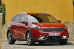 KIA Niro 1.6 HEV HEV Emotion Todo terreno Temptation Red Exterior Lateral-Frontal 5 puertas