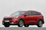 KIA Niro 1.6 HEV HEV Emotion Todo terreno Temptation Red Exterior Frontal-Lateral 5 puertas