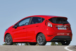 Ford Fiesta 1.5 TDCi 95 CV ST-Line Turismo Rojo Race Exterior Posterior-Lateral 5 puertas
