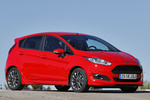 Ford Fiesta 1.5 TDCi 95 CV ST-Line Turismo Rojo Race Exterior Frontal-Lateral 5 puertas