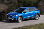 Audi Q2 1.4 TFSI CoD 150 CV S tronic 7 vel. design edition Todo terreno Azul Ara efecto cristal Exterior Frontal-Lateral 5 puertas