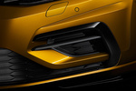 Volkswagen Golf Gama Golf R Line Turismo Amarillo C&uacute;rcuma metalizado Exterior Frontal 5 puertas